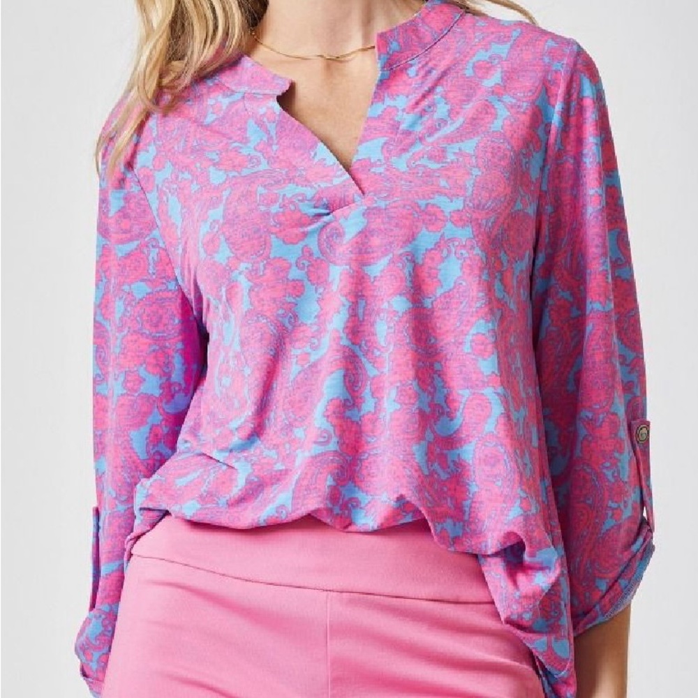 Dear Scarlett 3/4 sleeve blouse